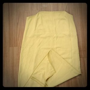 Yellow Everlane dress